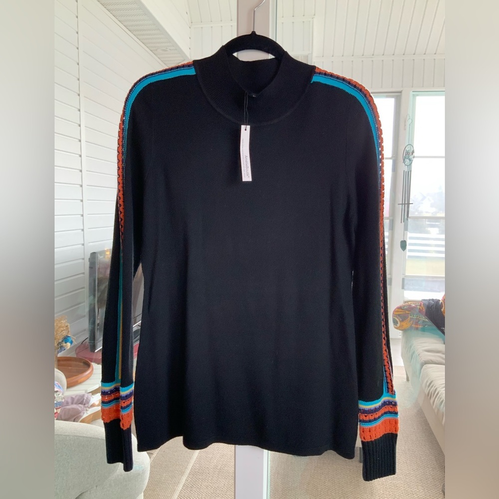 AmélieBoutik Women Mock Neck Sweater - Picture 1 of 6
